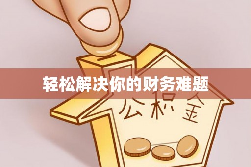 奉新轻松解决你的财务难题