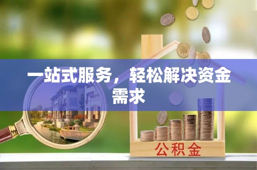 奉新一站式服务，轻松解决资金需求